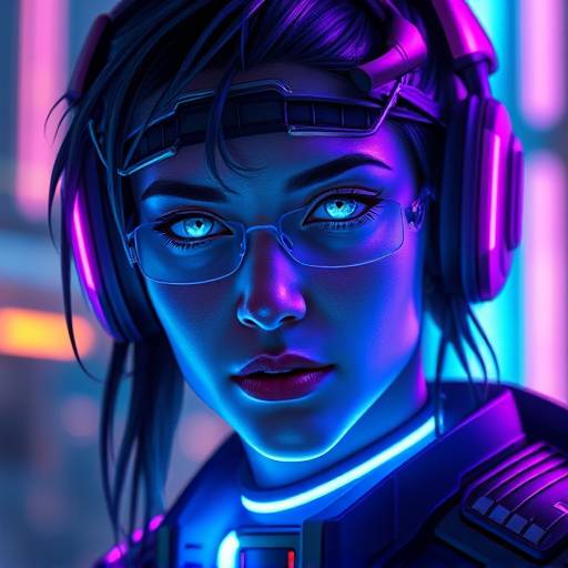 Cyberpunk Avatar NFT showcase