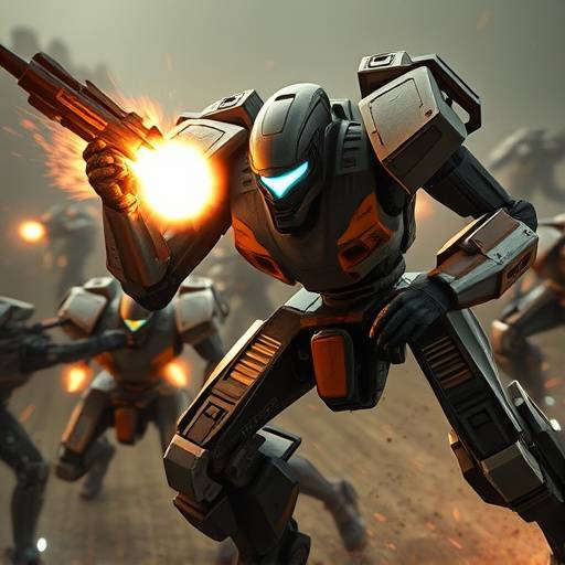 Mechafusion mech combat screenshot