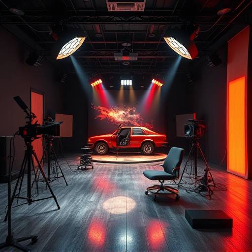Overview of a virtual production setup at Ethereal Visions Studios